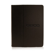 iPad 2/3/4 - Debossed TEXT Genuine Leather Case