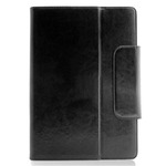 Universal 8" Leather Tablet Case - TEXT Debossed