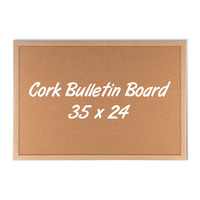 Printed Cork Bulletin Board - 24 x 35